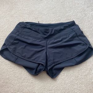 Black lululemon shorts